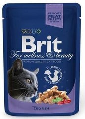Brit Premium Cat pouch 100 г тріска