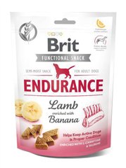 Функціональні ласощі Brit Care Endurance ягня з бананом для собак, 150 г