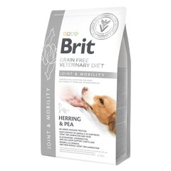 Brit GF VetDiets Dog Mobility 2 кг для суставов с селедкой, лососем, горохом и гречкой
