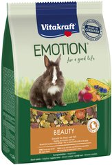 Корм для кроликов Vitakraft «Emotion Beauty Selection» 1,5 кг (для кожи и шерсти)