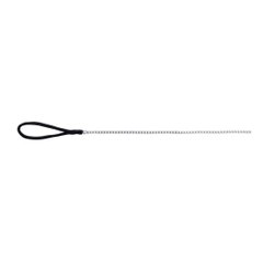 Повідець-ланцюг Trixie з нейлоновою ручкою 1 м / 4 мм (чорний)