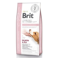 Сухой корм для собак, при пищевой аллергии Brit GF Veterinary Diet Hypoallergenic 12 кг (лосось)