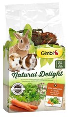 Травяной микс GimBi Natural Delight травы и морковь, 100 г