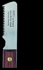 Нож для тримминга Mars KW деревянный острый