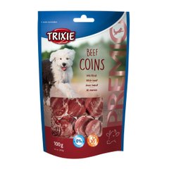 Ласощі для собак Trixie PREMIO Beef Coins 100 г (яловичина)