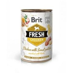 Brit Fresh Chicken/Sweet Potato k 400g курка, батат для собак