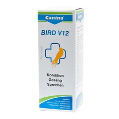 Вітаміни для птахів Canina «BIRD V12» краплі 25 мл (мультивітамін)