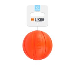 Мячик LIKER 7 для собак мелких и средних пород, Оранжевый