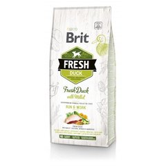 Brit Fresh Duck/Millet Active Run & Work 2,5 кг утка,пшено для взрослых собак