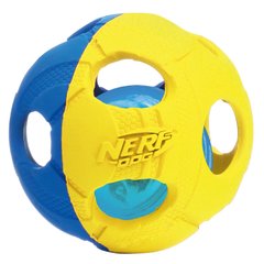 Іграшка для собак Nerf М'яч, що світиться 6 см (гума)