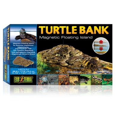 Декорація для тераріума Exo Terra «Turtle Bank» Плаваючий острів M 30 x 18 x 5 см (пластик)