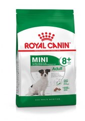 Сухий корм для літніх собак дрібних порід Royal Canin Mini Adult 8+ , 800 г (домашня птиця)