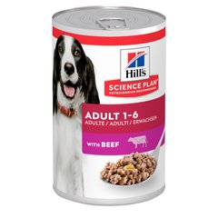 Консерва Hill's Science Plan Adult для дорослих собак, з яловичиною, 370 г