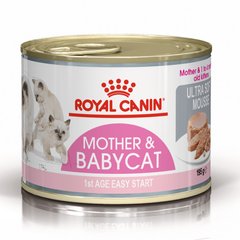 Влажный корм Royal Canin Mother & Babycat Ultra Soft Mousse для кошки в период беременности, 195 г