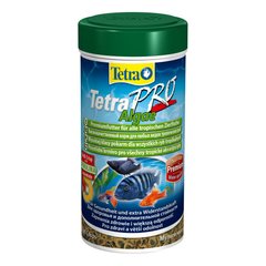 Сухой корм для аквариумных рыб Tetra в чипсах «TetraPro Algae» 250 мл (для травоядных рыб), для аквариумних
