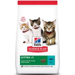 Сухой корм Hill's Science Plan Kitten для котят, с тунцом, 300 г