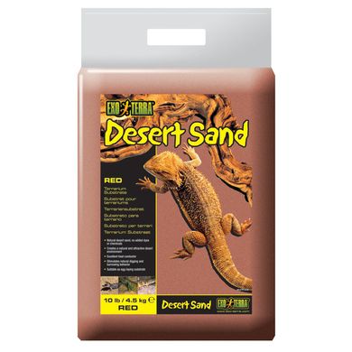 Наполнитель для террариума Exo Terra «Desert Sand» Песок 4,5 кг (красный)