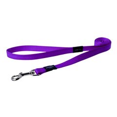 Поводок для собак утилітарність, M, 1,4 м, фіолетовий, разноцветный