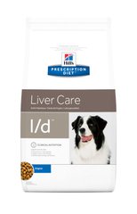 Сухий корм Hill's Prescription Diet Feline l/d Liver Care для собак із захворюванням печінки, 12 кг