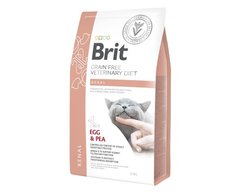 Сухий корм для котів із захворюваннями печінки Brit GF Veterinary Diets (Брит ветеринарна дієта) Cat Renal 2 кг