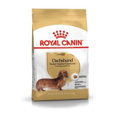 Сухий корм для дорослих собак породи такса Royal Canin Dachshund Adult 1,5 кг (домашня птиця)