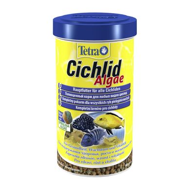Сухой корм для аквариумных рыб Tetra в гранулах «Cichlid Algae» 500 мл (для всех цихлид), для аквариумних