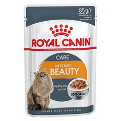 Вологий корм Royal Canin Intense Beauty для кішок з проблемної шерстю, шматочки в соусі, 85 г