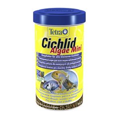 Сухий корм для акваріумних риб Tetra в гранулах «Cichlid Algae Mini» 500 мл (для всіх цихлід), для аквариумних