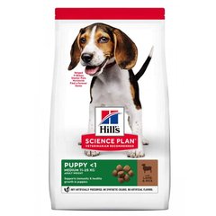 Сухий корм Hill's Science Plan Puppy Medium для цуценят, з ягням і рисом, 2,5 кг