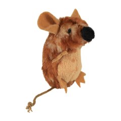 Игрушка для кошек Trixie Мышка с пищалкой 8 см (плюш)