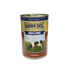 Консерва Happy Dog NaturLine Dose 100% Rind для собак, з яловичиною, 400 г