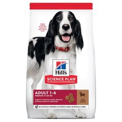 Сухий корм Hill's Science Plan Adult Medium для собак з ягням і рисом, 800 г