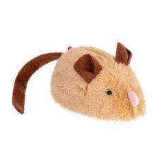 Игрушка для котов Интерактивная мышка GiGwi speedy Catch искусственный мех, 9 см