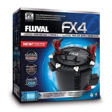 Внешний фильтр Fluval «FX4» для аквариума до 1000 л