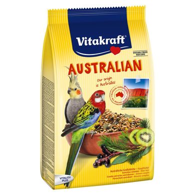 Корм для середніх австралійських папуг Vitakraft «Australian» 750 г