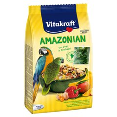 Корм для великих амазонських папуг Vitakraft «Amazonian» 750 г