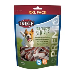 Ласощі для собак Trixie PREMIO Chicken and Pollock Stripes 300 г (курка та риба)