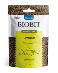 Корм "Биовит" для рыб Сомики, гранулированный 25 г, для аквариумних
