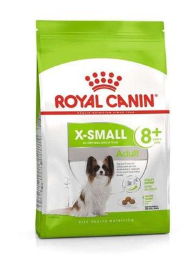 Сухий корм Royal Canin X-Small Adult 8+ для собак мініатюрних порід від 8 років, 1,5 кг