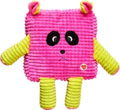 Іграшка GimDog Мордочки CUDDLY CUBES, для собак, 30 см, рожевий