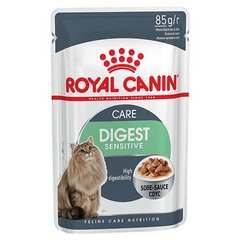 Вологий корм Royal Canin Digest Sensitive при чутливому травленні у кішок, шматочки в соусі, 85 г