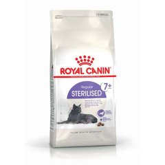 Сухий корм для літніх стерилізованих котів Royal Canin Sterilised 7+, 1,5 кг (домашня птиця)