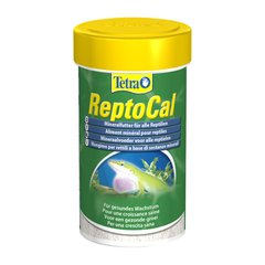 Tetra ReptoCal 100 мл порошок-корм для рептилій