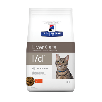 Сухий корм Hill's Prescription Diet Feline l/d Liver Care для котів, з куркою, 1.5 кг