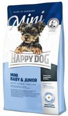 Сухой корм Happy Dog Mini Baby & Junior для щенков мелких пород, от 4 до 12 недель, со вкусом птицы, 4 кг