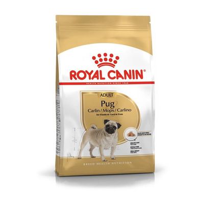 Сухой корм для взрослых собак породы мопс Royal Canin Pug Adult 3 кг (домашняя птица)