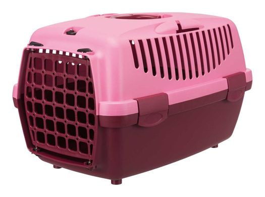 Переноска Trixie "Capri 2", XS: 37*34*55 см, фіолетова/рожева, пластик, до 8 кг