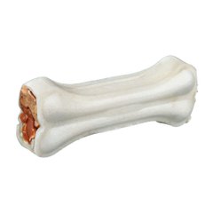 Ласощі для собак Trixie Кістка для чищення зубів з качкою Denta Fun 12 см 120 г (2 шт.)