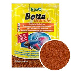 Сухий корм для прісноводних риб Tetra BETTA Granules 5 г, для аквариумних