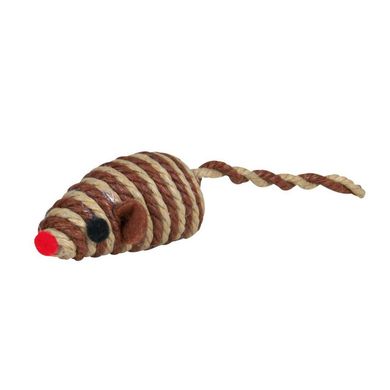 Игрушка для кошек Trixie Мышка с погремушкой 5 см (цвета в ассортименте)